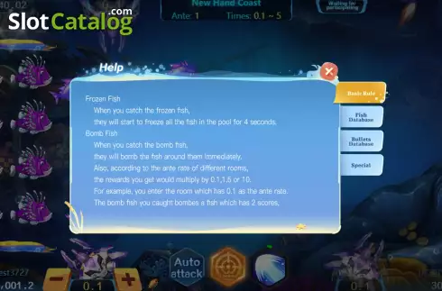 Οθόνη9. Jackpot Fishing (Openbox Gaming) Κουλοχέρης