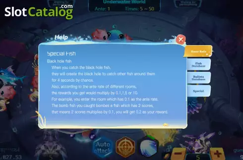 Οθόνη7. Jackpot Fishing KX Κουλοχέρης