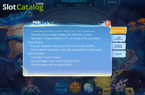 Οθόνη9. Jackpot Fishing KX Κουλοχέρης