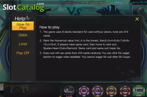 Οθόνη6. Long-Hu Battle KX Κουλοχέρης
