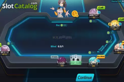 Οθόνη3. Texas Hold’em (Openbox Gaming) Κουλοχέρης