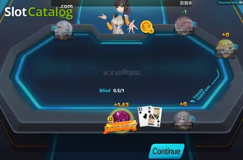 Οθόνη6. Texas Hold’em (Openbox Gaming) Κουλοχέρης