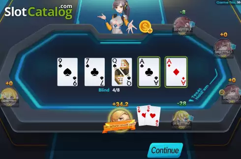 Οθόνη4. Texas Hold’em V8 Κουλοχέρης