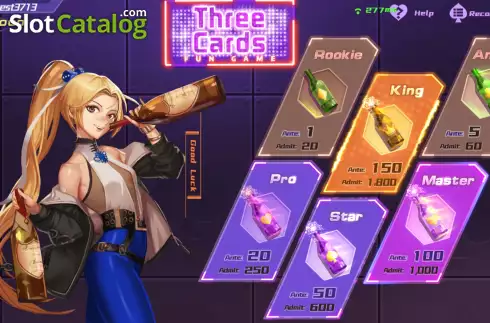 Οθόνη2. Three Cards (Openbox Gaming) Κουλοχέρης
