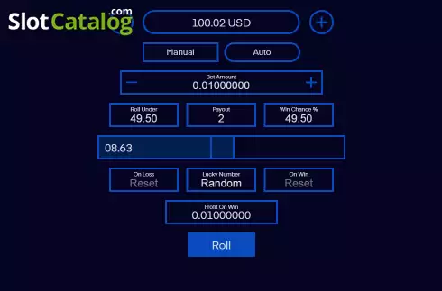 Οθόνη2. Dice (Orbital Gaming) Κουλοχέρης
