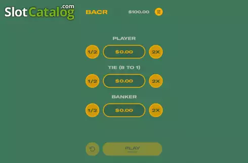 Οθόνη2. Baccarat (Orbital Gaming) Κουλοχέρης 