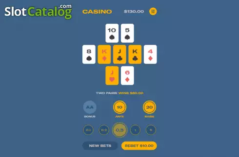 Οθόνη3. Casino Hold’em Κουλοχέρης