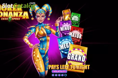 Οθόνη2. Joker Bonanza Cash Spree Κουλοχέρης