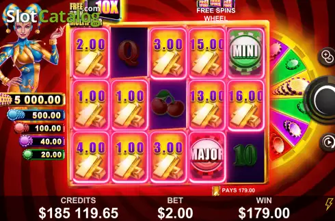 Οθόνη4. Joker Bonanza Cash Spree Κουλοχέρης