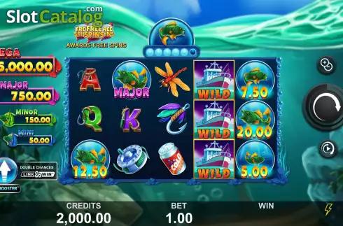 Οθόνη3. Big Mouth Fishin Κουλοχέρης