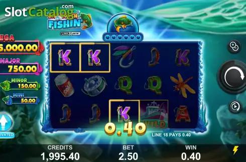 Οθόνη5. Big Mouth Fishin Κουλοχέρης