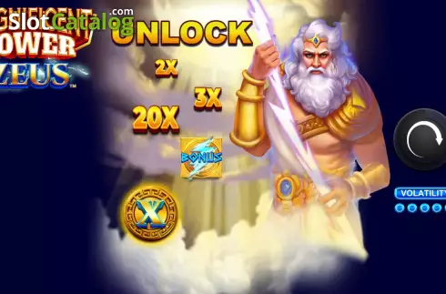 Οθόνη2. Magnificent Power Zeus Κουλοχέρης