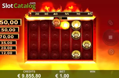 Οθόνη8. Magnificent Power Wolf Fire Spirit Κουλοχέρης