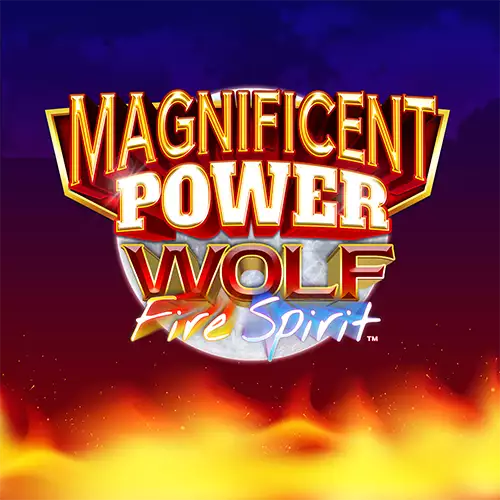 Magnificent Power Wolf Fire Spirit Λογότυπο
