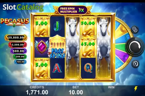 Οθόνη2. Pegasus Cash Spree Κουλοχέρης