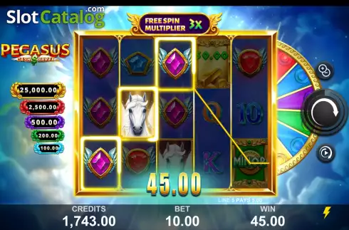 Οθόνη6. Pegasus Cash Spree Κουλοχέρης