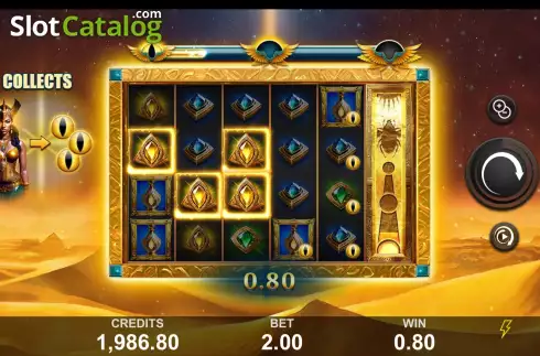 Οθόνη4. Magnificent Power Bastet Κουλοχέρης