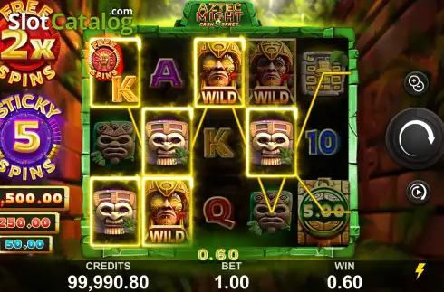 Οθόνη6. Aztec Might Cash Spree Κουλοχέρης