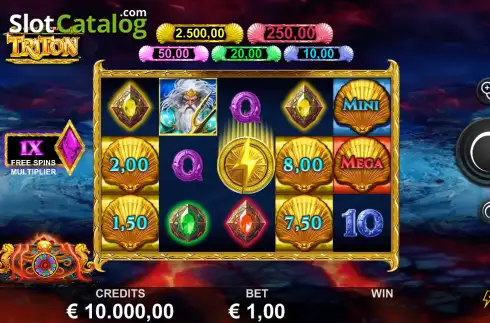 Οθόνη2. Cash Spree Triton Κουλοχέρης