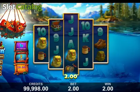 Οθόνη3. Cash Spree Fishin' Κουλοχέρης
