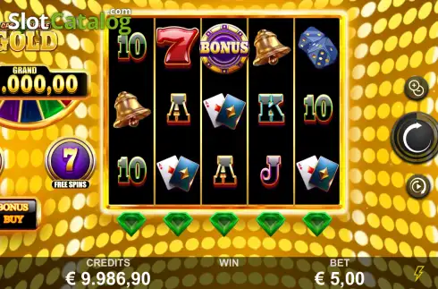 Οθόνη2. Cash Spree Gold Κουλοχέρης