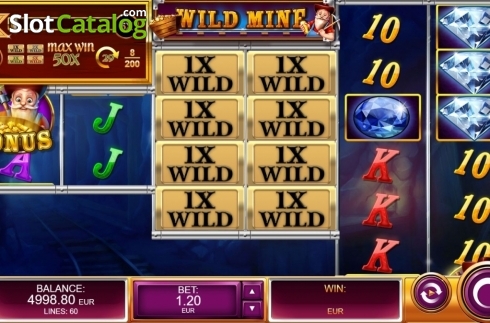 Οθόνη2. Wild Mine Κουλοχέρης