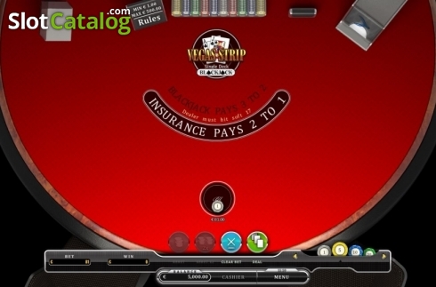 Οθόνη2. Vegas Strip Single Deck Blackjack Κουλοχέρης