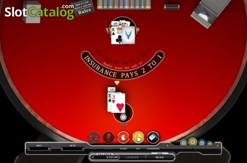 Οθόνη3. Vegas Strip Single Deck Blackjack Κουλοχέρης