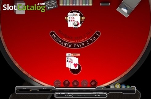 Οθόνη4. Vegas Strip Single Deck Blackjack Κουλοχέρης
