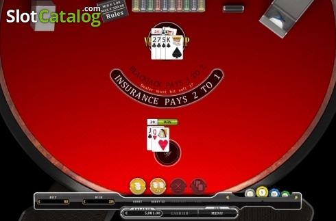 Οθόνη5. Vegas Strip Single Deck Blackjack Κουλοχέρης