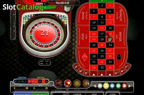 Οθόνη6. French Roulette (Oryx) Κουλοχέρης