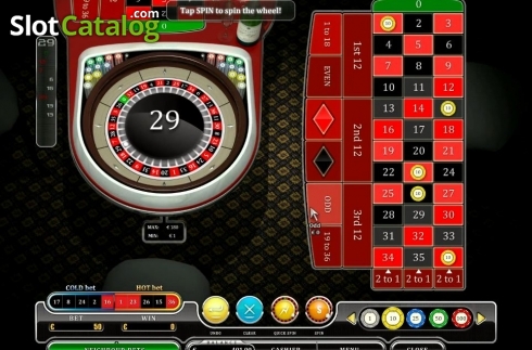 Οθόνη6. European Roulette (Oryx) Κουλοχέρης 