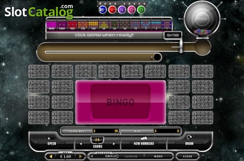 Οθόνη2. Deep Space Bingo Κουλοχέρης