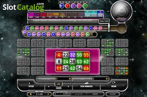 Οθόνη5. Deep Space Bingo Κουλοχέρης