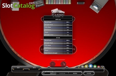 Οθόνη6. Casino Hold'em (Oryx) Κουλοχέρης