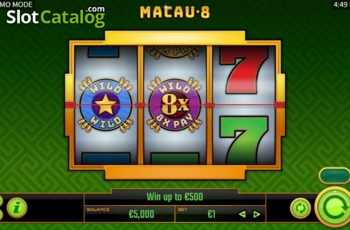 Οθόνη2. Macau 8 Κουλοχέρης