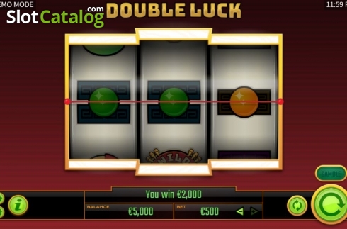 Οθόνη3. Double Luck Κουλοχέρης