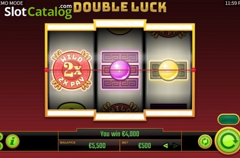 Οθόνη4. Double Luck Κουλοχέρης
