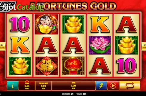 Οθόνη3. 5 Fortunes Gold Κουλοχέρης