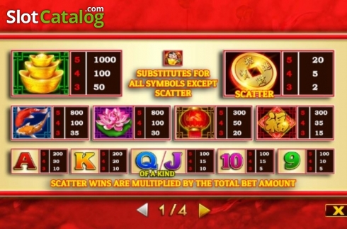 Οθόνη5. 5 Fortunes Gold Κουλοχέρης