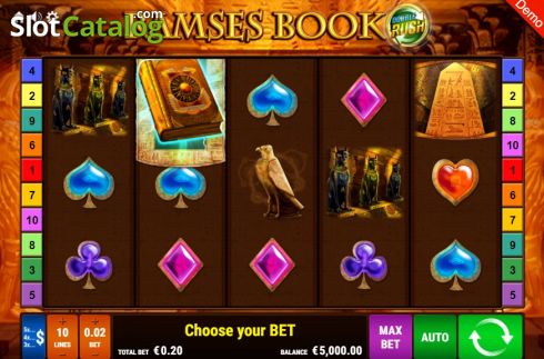 Οθόνη2. Ramses Book Double Rush Κουλοχέρης
