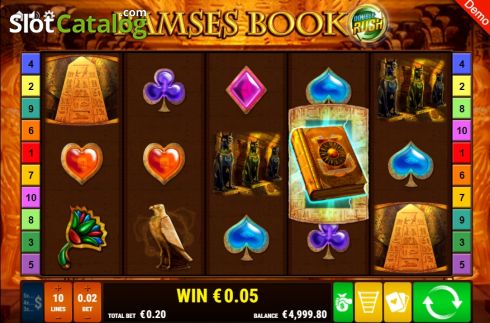 Οθόνη3. Ramses Book Double Rush Κουλοχέρης
