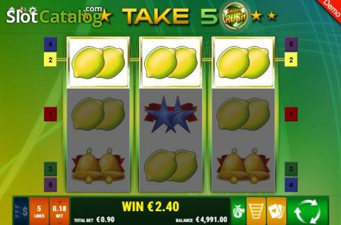 Οθόνη4. Take 5 Triple Rush Κουλοχέρης
