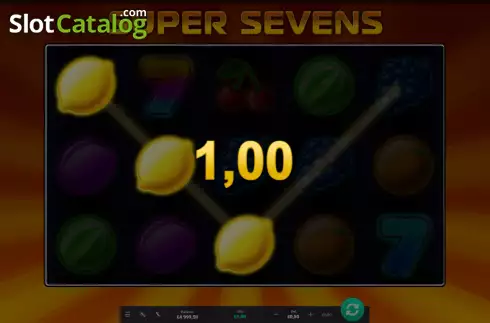 Οθόνη3. Super Sevens (Oryx) Κουλοχέρης
