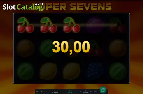 Οθόνη4. Super Sevens (Oryx) Κουλοχέρης