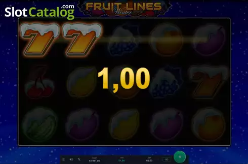 Οθόνη3. Fruit Lines Winter Κουλοχέρης