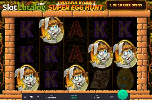 Οθόνη7. Super Egg Hunt Κουλοχέρης 