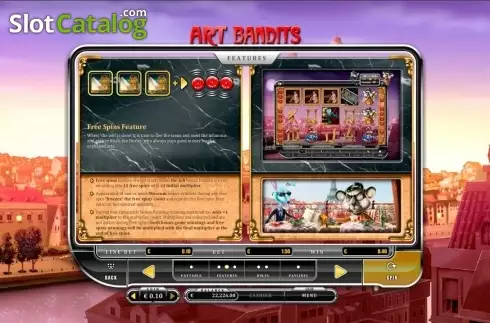Οθόνη4. Art Bandits Κουλοχέρης