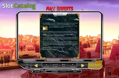 Οθόνη6. Art Bandits Κουλοχέρης