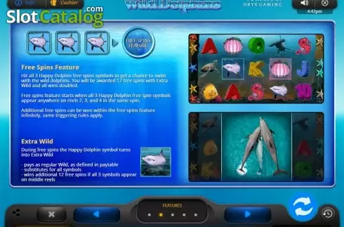 Οθόνη6. Wild Dolphins Κουλοχέρης